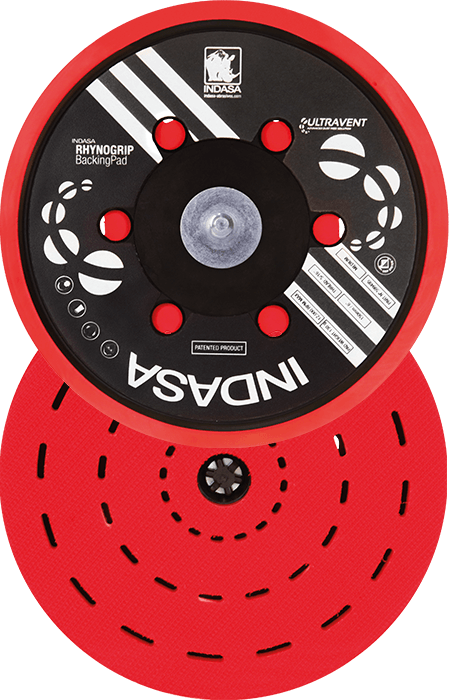 Rhynogrip Backing Pad 150 mm ULTRAVENT Low Profile INDASA